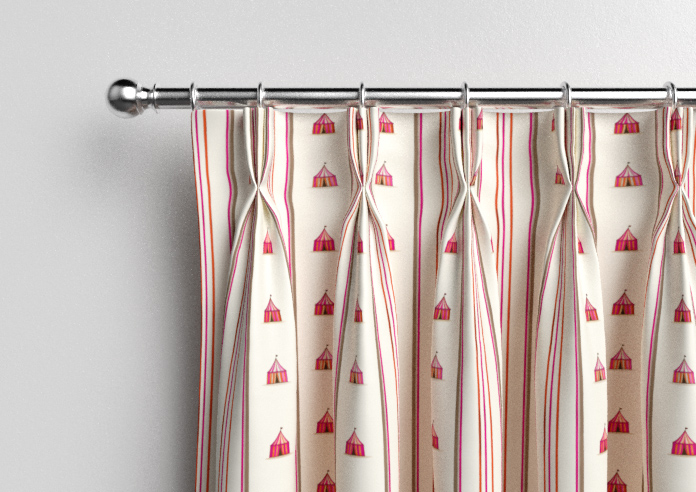 May Day, Tent Stripe Brights - Made to Measure Curtains - Image 11